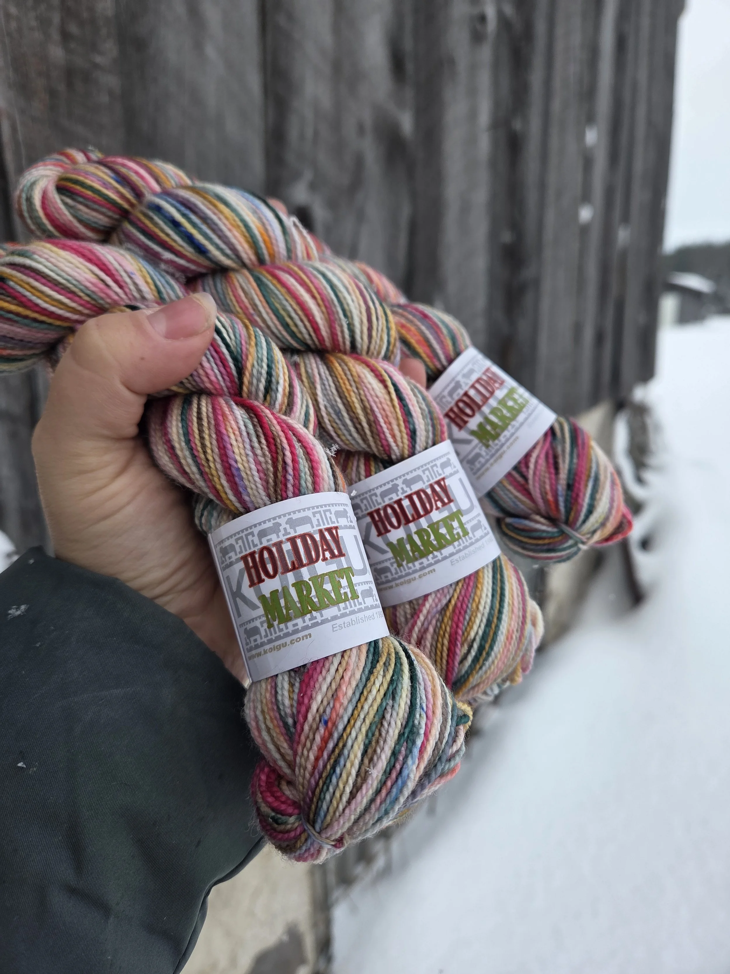 koiさま　HOLIDAY ポンポン モヘア ニット ポップコーン Holiday Market - Collector Colour — Koigu